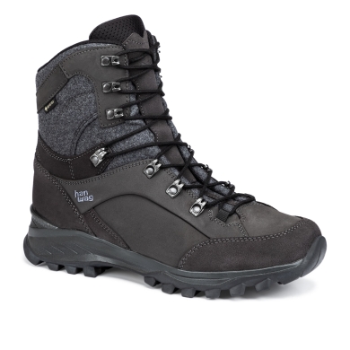 Hanwag Winter Hiking Shoes Banks Winter GTX (Nubuck leather, waterproof) asphalt grey Men